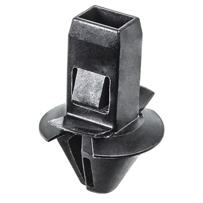 Au-ve-co® 21791 Grille Molding Clip, 31 mm L, Nylon, Black