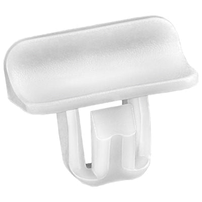Au-ve-co® 21835 Molding Clip, Nylon, White
