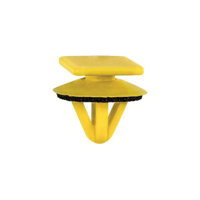Au-ve-co® 22013 Hood Molding Clip With Sealer, Nylon, Yellow
