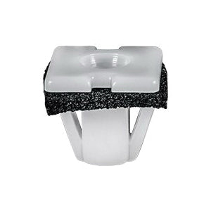 Au-ve-co® 22016 Molding Retainer With Sealer, System of Measurement: Metric, Nylon