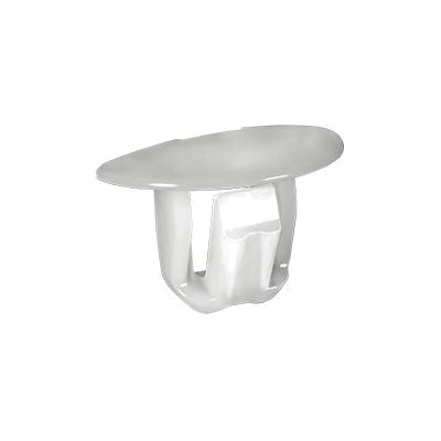 Au-ve-co® 22038 Molding Clip, Nylon, White
