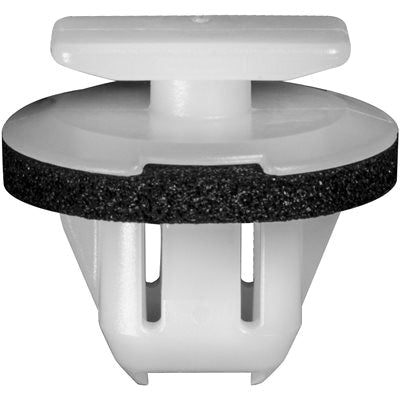 Au-ve-co® 22061 Fender Molding Clip With Sealer, Nylon, White
