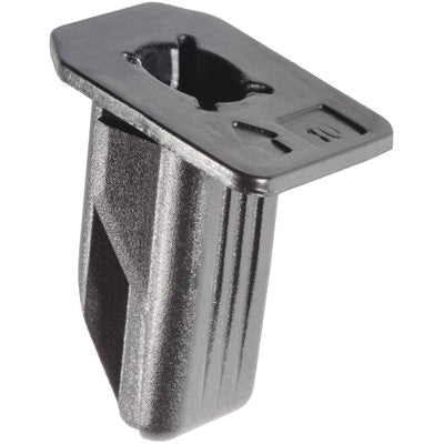 Au-ve-co® 22096 Screw Grommet With Sealer, Nylon, Black