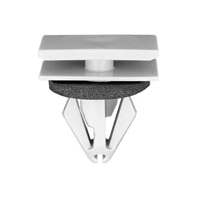 Au-ve-co® 22258 Rocker Molding Clip With Sealer, Nylon, Black