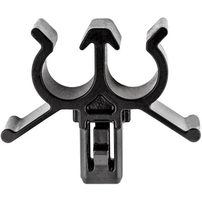 Au-ve-co® 22275 Tube/Cable Routing Clip, 7 mm Conduit/Cable, Nylon, Black