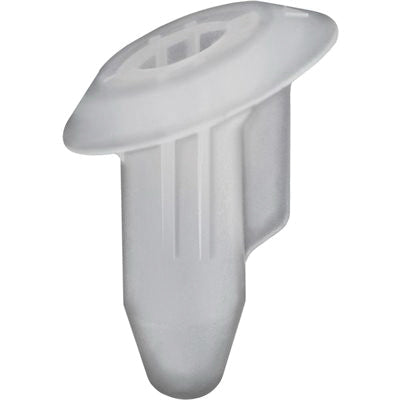 Au-ve-co® 22365 Screw Grommet, 18.5 mm Dia Head, Nylon, Clear