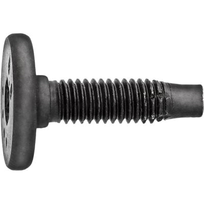 Au-ve-co® 22428 Body Bolt, System of Measurement: Metric, M6x1 Thread, 22 mm L, Torx Pan Head, 17.5 mm Head, Zinc