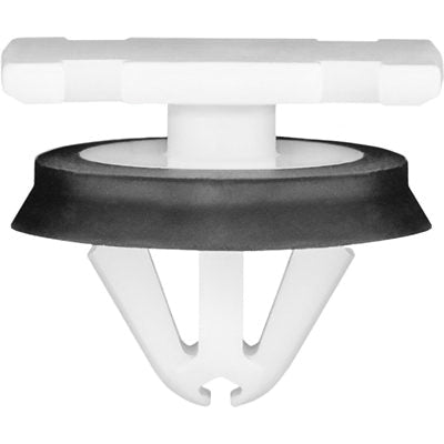 Au-ve-co® 22492 Molding Clip With Sealer, Nylon, White