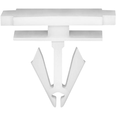 Au-ve-co® 22534 Wheel Opening Molding Clip, Nylon, White