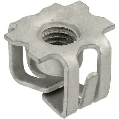 Au-ve-co® 22538 Specialty Nut, System of Measurement: Metric, M6x1 Thread, 11.6 mm H, Zinc-Plated