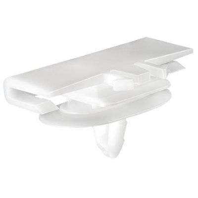 Au-ve-co® 22575 Rocker Panel Molding Clip, Nylon, White
