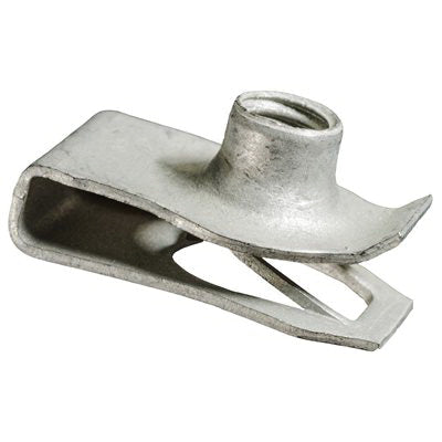 Au-ve-co® 22579 Screw Lock Extruded Nut, System of Measurement: Metric, M6x1 Thread, Zinc-Plated