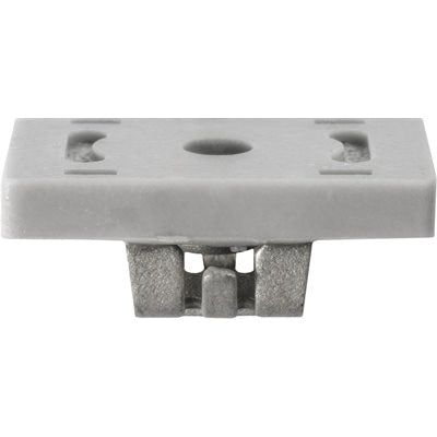 Au-ve-co® 22818 Bumper Specialty Nut With Plastisol Pad, System of Measurement: Metric, M4.8x1.6 Thread, Zinc-Plated