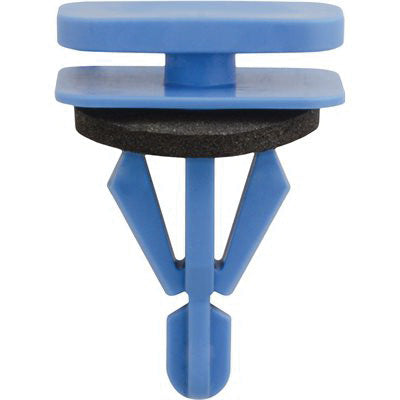 Au-ve-co® 22930 Lower Cab Molding Clip With Sealer, 27 mm L, Nylon, Blue