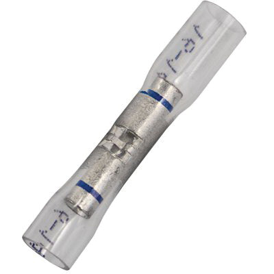 Au-ve-co® 22966 Butt Connector, Blue/Clear