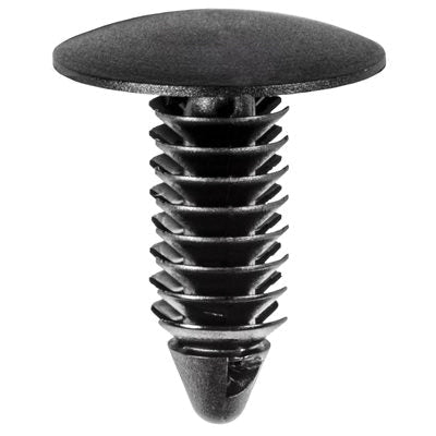 Au-ve-co® 24204 Single Head Shield Retainer, System of Measurement: Imperial, Nylon, 29/32 in OAL