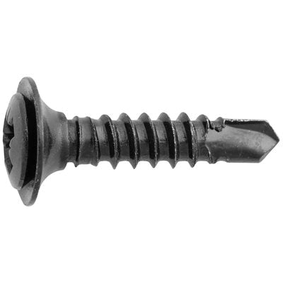 Au-ve-co® 24458 Tapping Screw, System of Measurement: Metric, M4.2 Thread, 20 mm L, Oval Head, Phillips® Drive, Steel