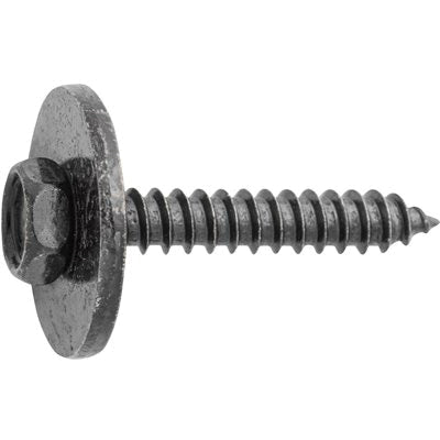 Au-ve-co® 24467 Tapping Screw, System of Measurement: Metric, M4.2x1.41 Thread, 25 mm L, Hex Head, Steel