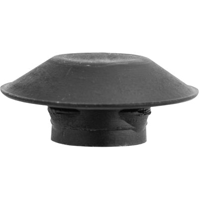 Au-ve-co® 24478 Flush Hole Plug, 0.07 in Max Panel Thickness, Fits Hole Size: 1/4 in, Polypropylene, Black