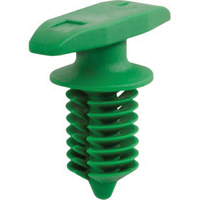 Au-ve-co® 24484 Double Head Weatherstrip Retainer, System of Measurement: Metric, Nylon, 15 mm OAL