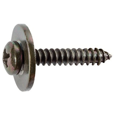 Au-ve-co® 24501 Tapping Screw, System of Measurement: Metric, M4.2x1.41 Thread, 25 mm L, Pan Head, Phillips® Drive