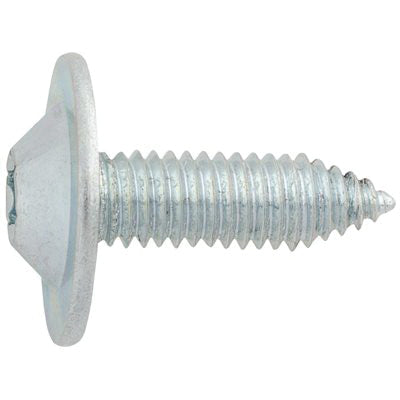Au-ve-co® 24515 Body Bolt, System of Measurement: Metric, M6 Thread, 20 mm L, Torx Washer Head, Steel, Zinc