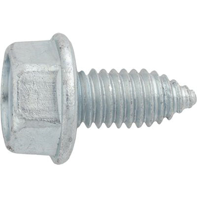 Au-ve-co® 24539 Body Bolt, System of Measurement: Metric, M6 Thread, 13 mm L, Hex Washer Head, 10 mm Head, Steel, Zinc