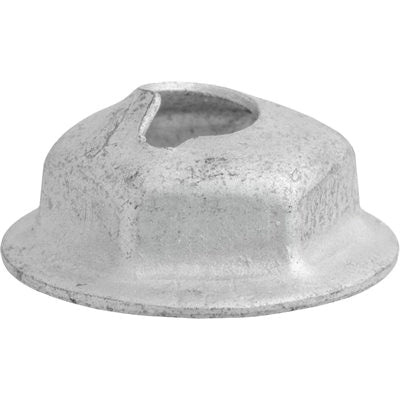 Au-ve-co® 24545 Thread Cutting Nut, M5x1.6 Thread, Metal, Dacromet-Coated