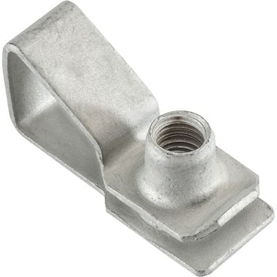 Au-ve-co® 25045 Fender Panel Nut, System of Measurement: Metric, M8x1.25 Thread, Magni-565 Silver