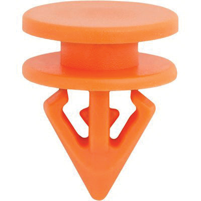 Au-ve-co® 25085 Door Trim Applique Clip, Nylon, Orange