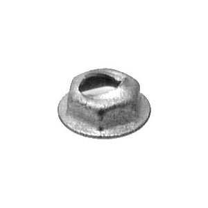 Au-ve-co® 3404 Thread Cutting Nut, System of Measurement: Imperial, 3/8 in Width Across Flat, Zinc