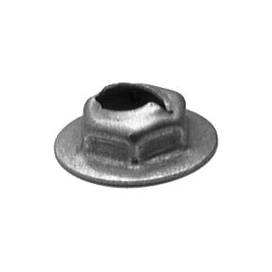 Au-ve-co® 3405 Thread Cutting Nut, System of Measurement: Imperial, 7/16 in Width Across Flat, Zinc
