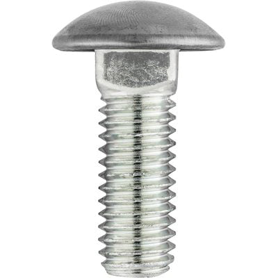Au-ve-co® 5246 Bumper Bolt, System of Measurement: Imperial, 1/2-13 Thread, 1-1/2 in L, Round Head, Zinc