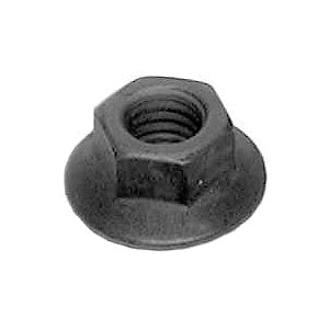 Au-ve-co® 5596 Spin Lock Nut With Serrations, System of Measurement: Imperial, 3/8-16 Thread, USS Thread