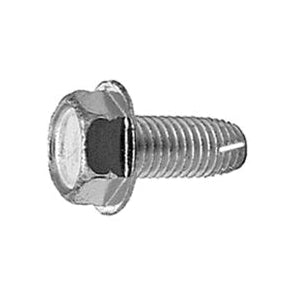 Au-ve-co® 5782 Thread Cutting Tapping Screw, 1/4-20 Thread, 1/2 in OAL, Hex Washer Head, Bright Zinc Chromate