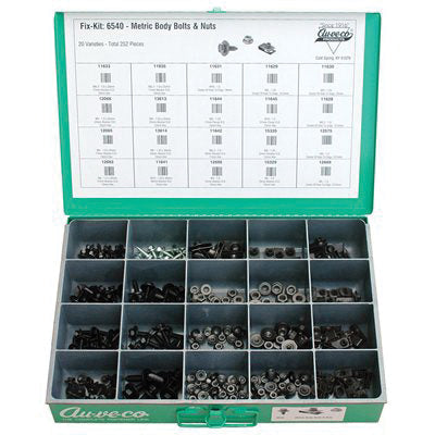 Au-ve-co® 6540 Body Bolt and Nut Kit, 254 -Piece