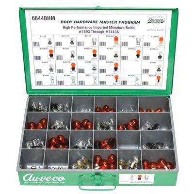 Au-ve-co® 6644BHM BHM Miniature Bulb Assortment, 230 -Lamp