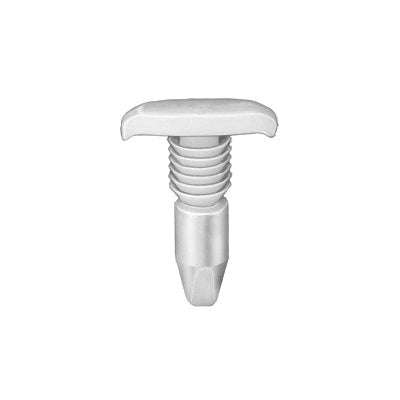 Au-ve-co® 8853 Double Head Weatherstrip Retainer, System of Measurement: Imperial, Nylon