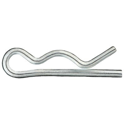 Au-ve-co® 9112 Retainer Hair Pin, 1/8 in Dia, 1-1/8 in OAL, Zinc-Plated