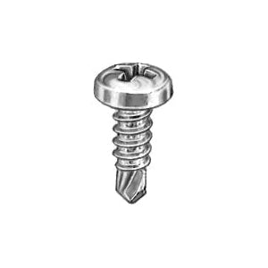 Au-ve-co® 9605 Tapping Screw, #8 Thread, 1/2 in OAL, Phillips Pan Head, Zinc-Plated