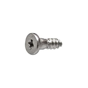 Au-ve-co® 9877 Tapping Screw, System of Measurement: Imperial, #4-24 Thread, 3/8 in L, Flat Head, Phillips® Drive, Zinc