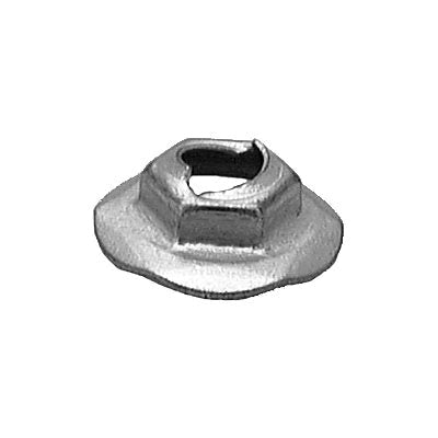 Au-ve-co® AuvecoPak AP10733 Thread Cutting Nut, System of Measurement: Imperial, 1/2 in Width Across Flat, Zinc