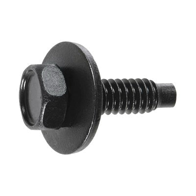 Au-ve-co® AuvecoPak AP10823 Body Bolt, System of Measurement: Imperial, 1/4-20 Thread, 7/8 in L, Hex, Sems® Head