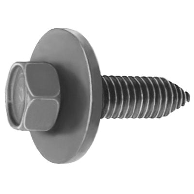 Au-ve-co® AuvecoPak AP11110 Body Bolt, System of Measurement: Imperial, 3/8-16 Thread, 1-3/8 in L, Hex, Sems® Head