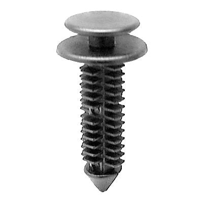 Au-ve-co® AP11671 Double Head Seat Back Panel Retainer, System of Measurement: Imperial, Nylon