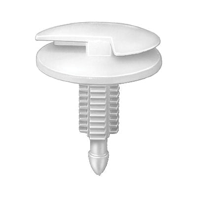 Au-ve-co® AP11672 Double Head Trim Panel Retainer, System of Measurement: Imperial, Nylon