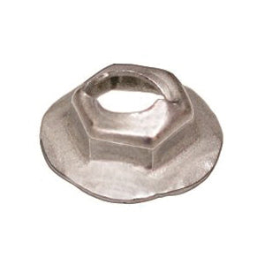 Au-ve-co® AuvecoPak AP12255 Thread Cutting Nut, System of Measurement: Metric, 11 mm Width Across Flat, Zinc