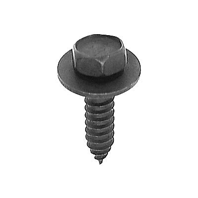 Au-ve-co® AP12339 Tapping Screw, System of Measurement: Metric, M6.3x1.81 Thread, 25 mm L, Hex, Sems® Head