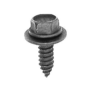 Au-ve-co® AP12351 Screw, System of Measurement: Metric, M6.3x1.81 Thread, 20 mm L, Hex Washer, Sems® Head, Polyseal