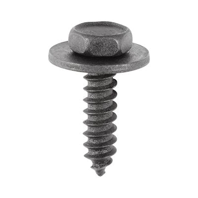 Au-ve-co® AP12741 Tapping Screw, System of Measurement: Metric, M4.2x1.41 Thread, 16 mm L, Hex, Sems® Head